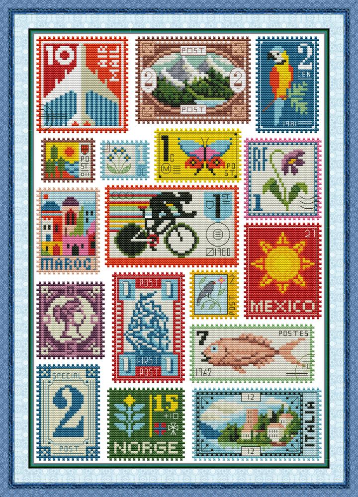 Small Stamp Collection