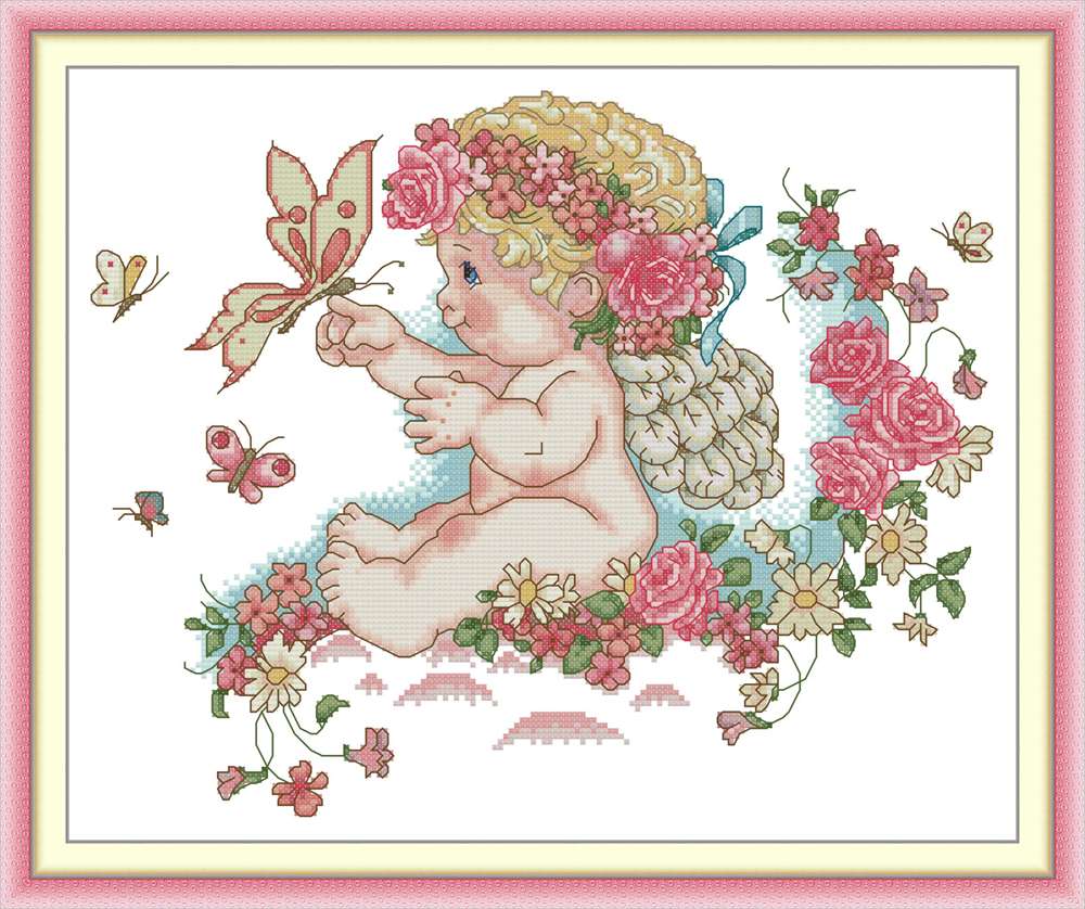 Angel and Butterflies